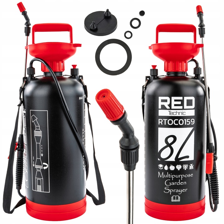 Ručna prskalica RTOC0159, 8L | RED TECHNIC