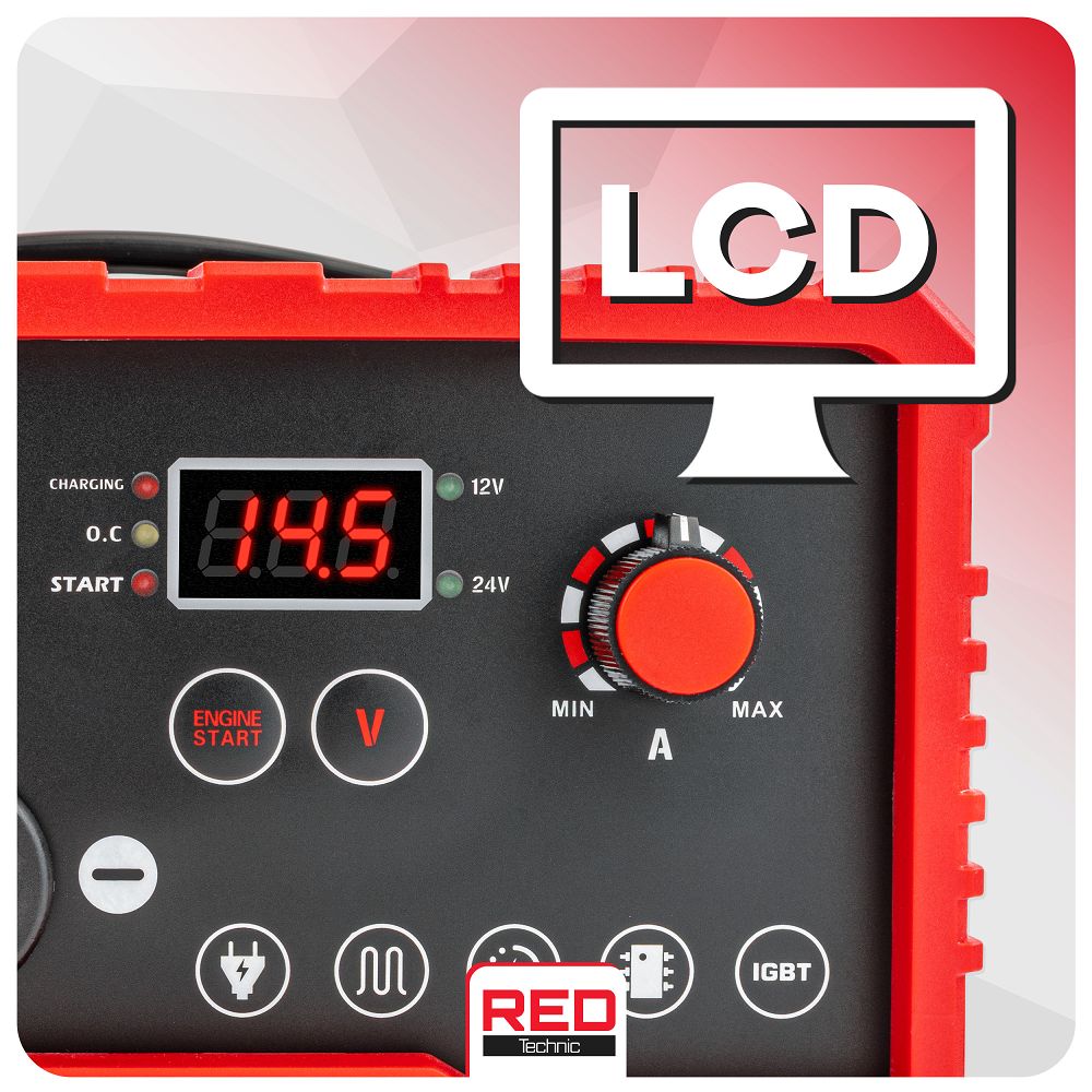 Inverterski punjač za automobilske akumulatore RTPI0167, 1450W | RED TECHNIC - Image 14