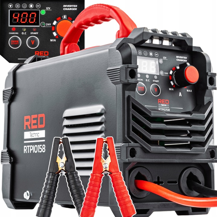 Inverterski punjač automobilskih akumulatora, RTPI0168, 4,85 kW | RED TECHNIC