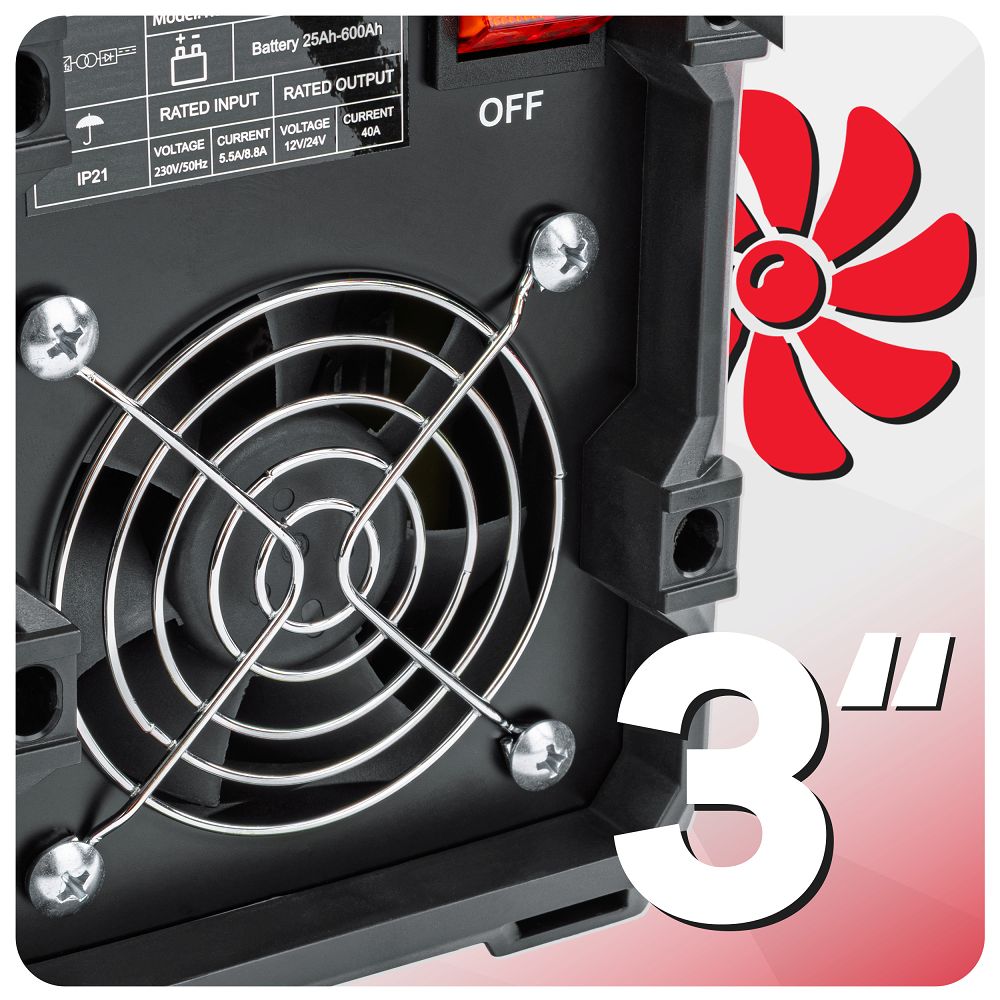 Inverterski punjač automobilskih akumulatora, RTPI0168, 4,85 kW | RED TECHNIC - Image 16