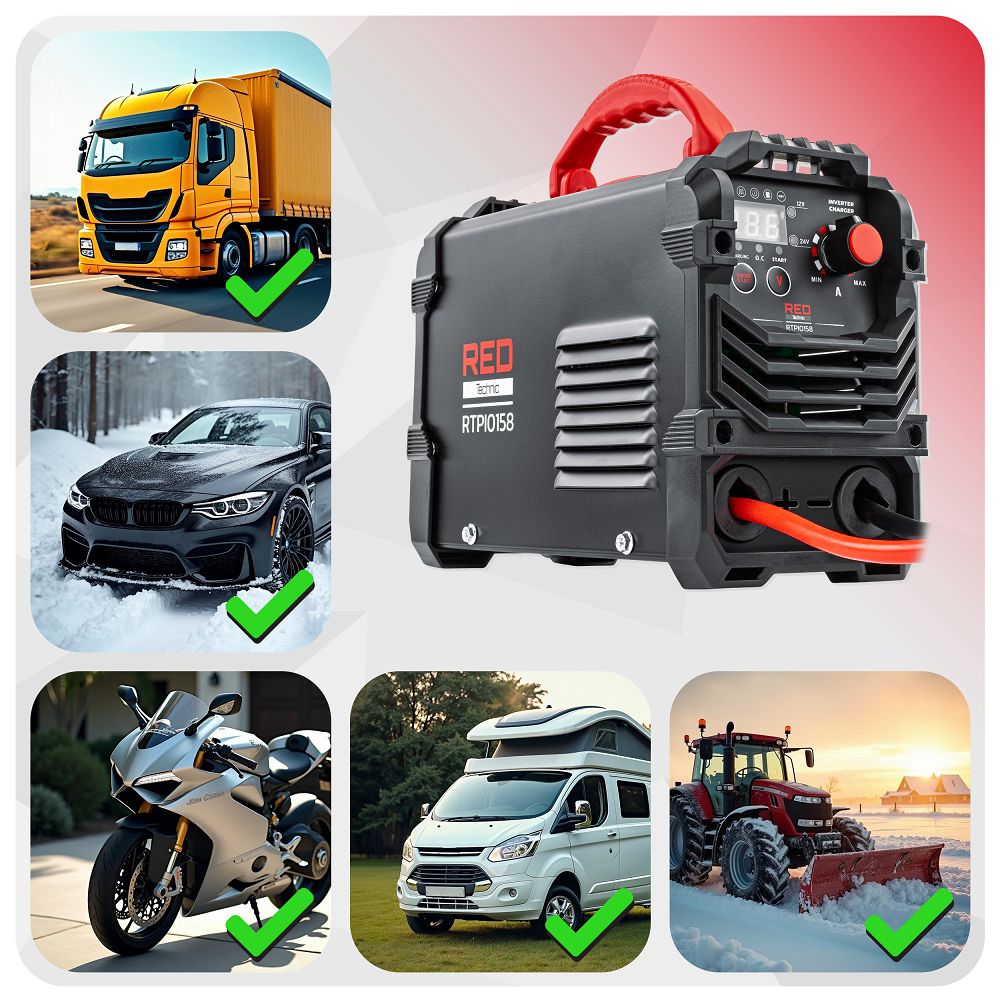 Inverterski punjač automobilskih akumulatora, RTPI0168, 4,85 kW | RED TECHNIC - Image 19