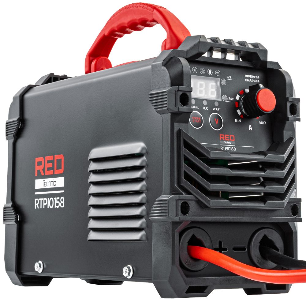 Inverterski punjač automobilskih akumulatora, RTPI0168, 4,85 kW | RED TECHNIC - Image 2