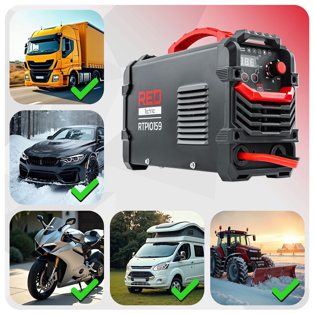 Inverterski punjač automobilskih akumulatora, RTPI0169, 6kW | RED TECHNIC - Image 19