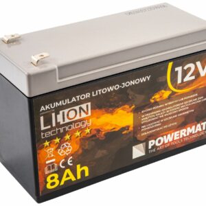 Litij-ionska baterija, 12AH, 12V | PM-AKLJ-12V8AM