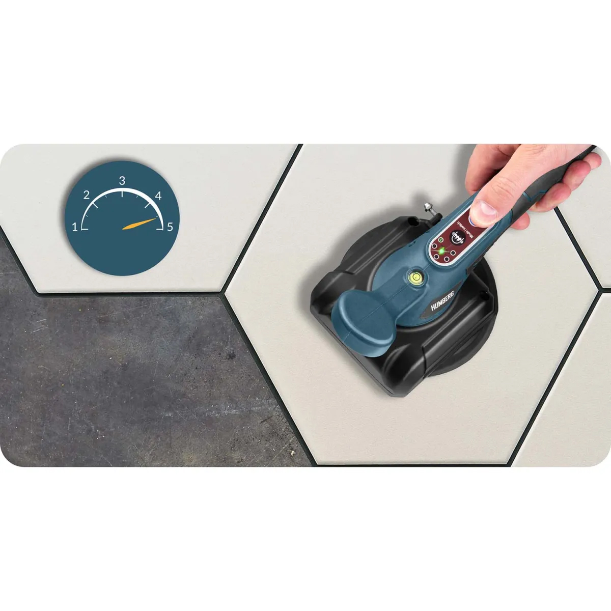 Vibracijska vakuumska usisna čašica za pločice HM-160, 100kg | Humberg - Image 14