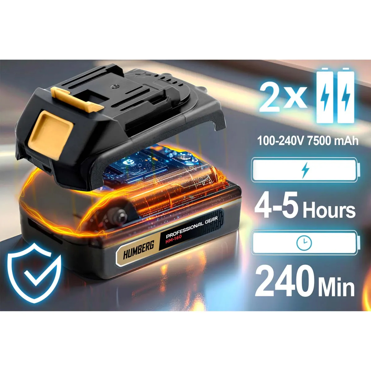 Vibracijska vakuumska usisna čašica za pločice HM-160, 100kg | Humberg - Image 17