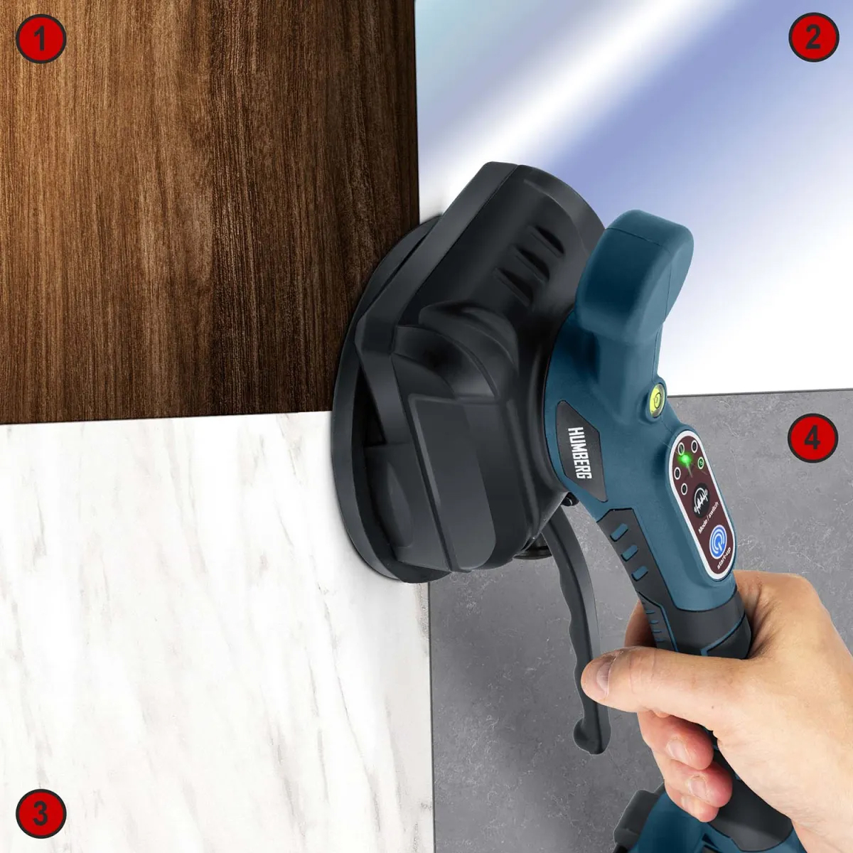 Vibracijska vakuumska usisna čašica za pločice HM-160, 100kg | Humberg - Image 18