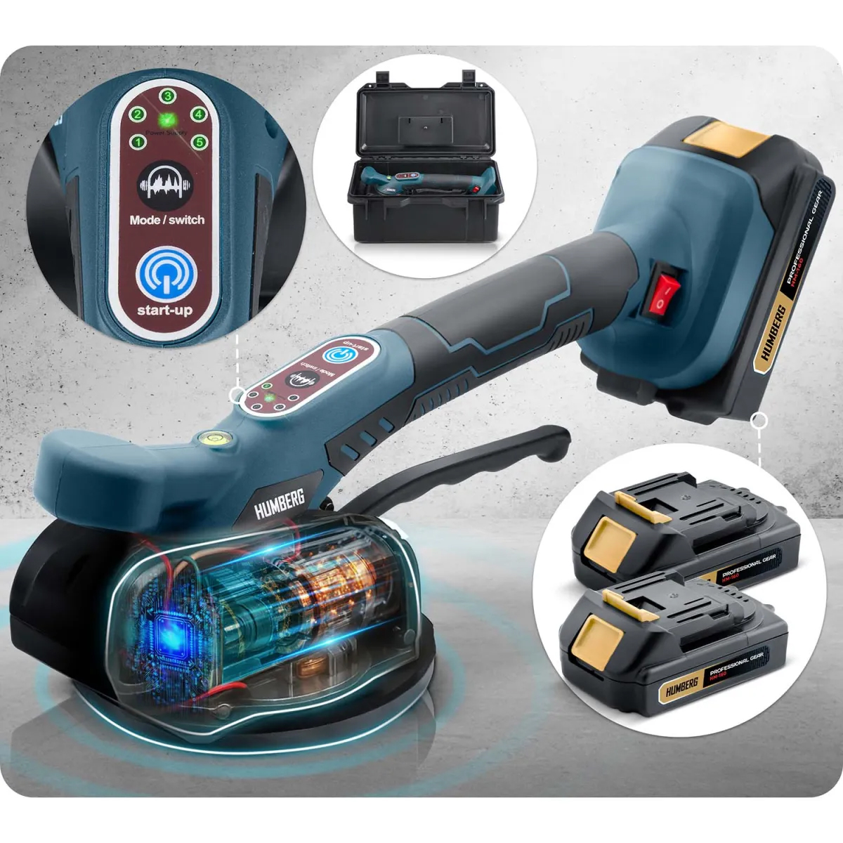 Vibracijska vakuumska usisna čašica za pločice HM-160, 100kg | Humberg - Image 6