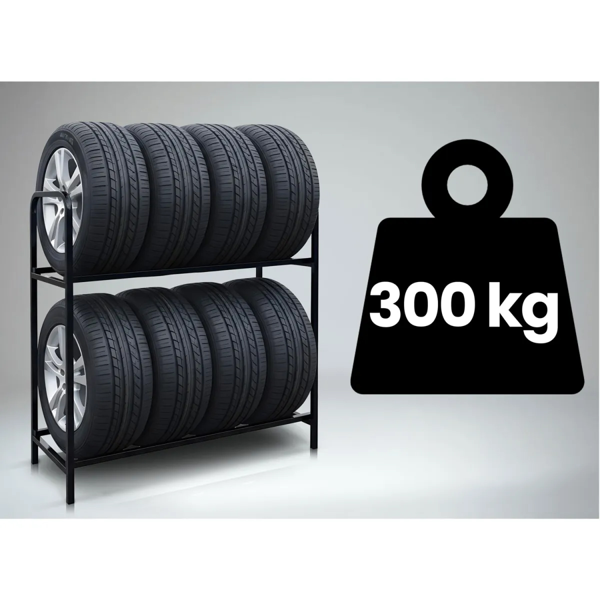 Nosač za gume HM-386, 8 mjesta | Humberg - Image 4