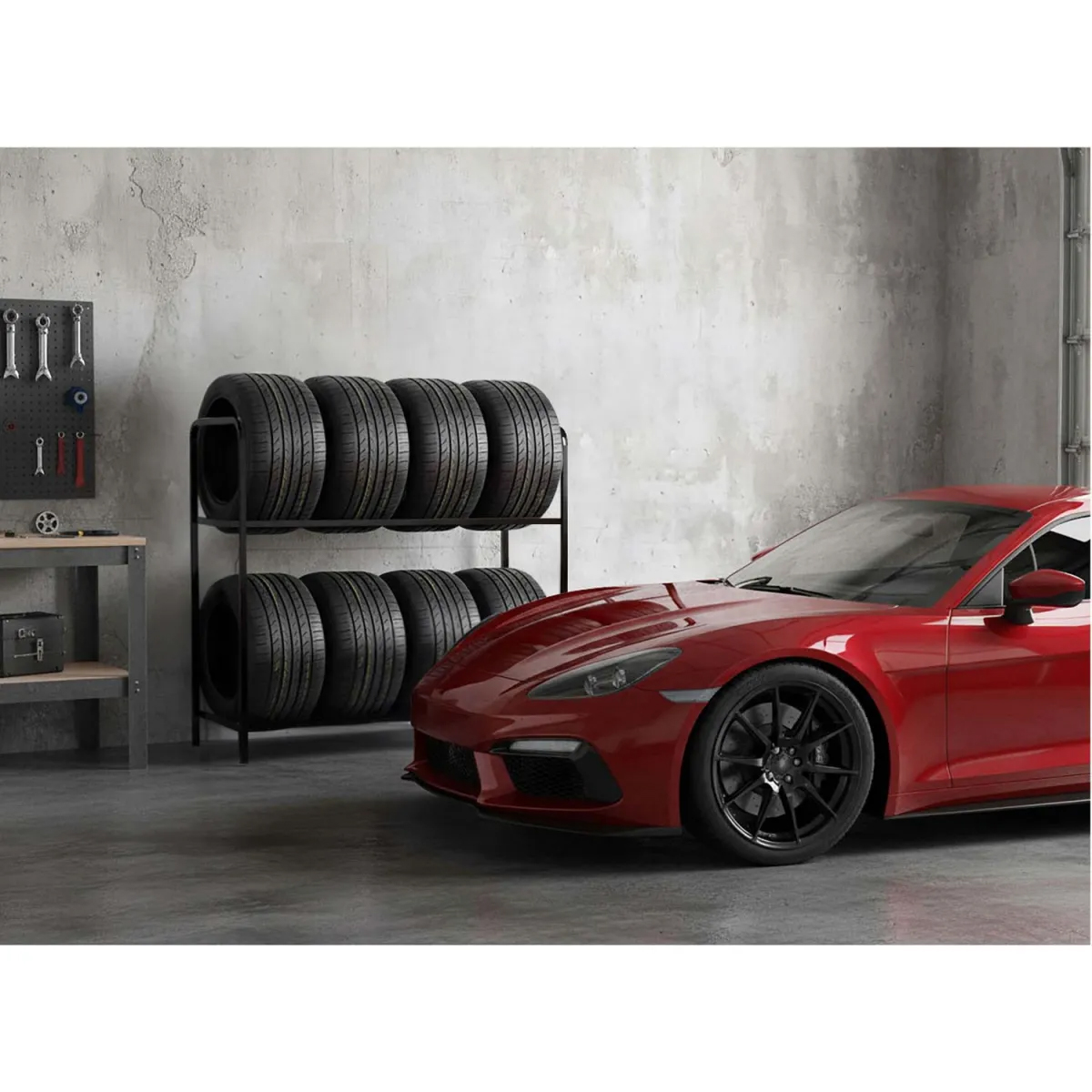 Nosač za gume HM-386, 8 mjesta | Humberg - Image 9