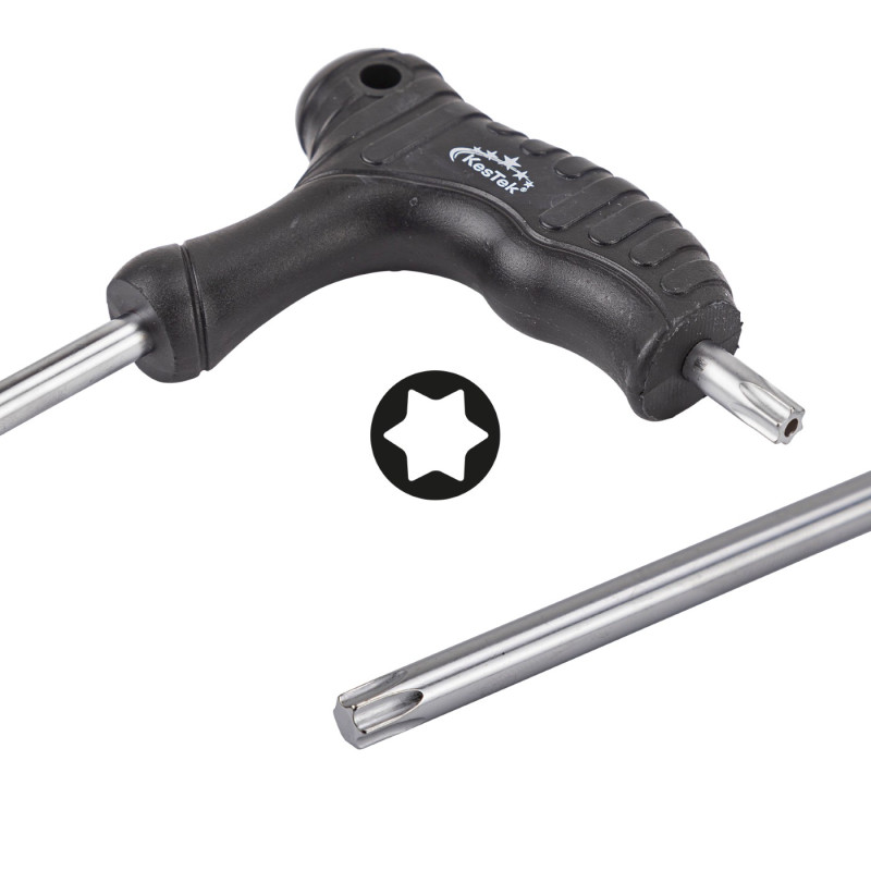 Set odvijača Torx s T-ručkom, 9 komada | KesTek - Image 3