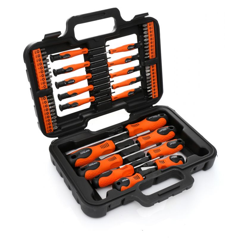 Set odvijača i bitova, 58 kom | KD10903