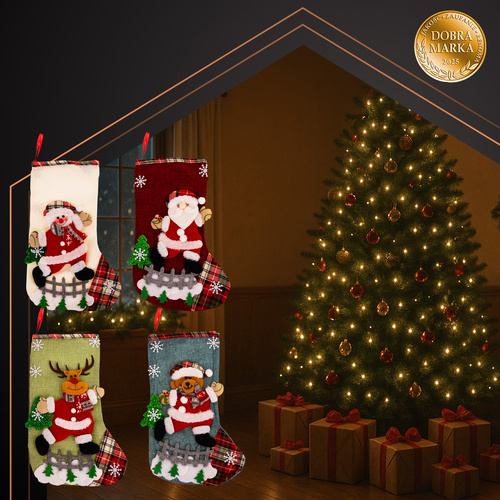 Božićne čarape, 4 kom | Ruhhy - Image 4