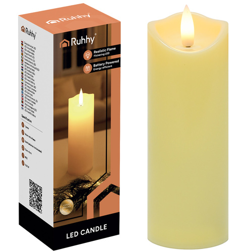 LED svijeća, 15x5cm | Ruhhy