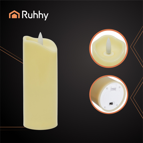 LED svijeća, 15x5cm | Ruhhy - Image 3