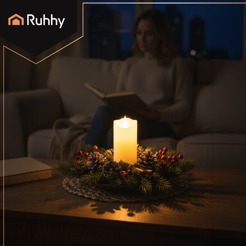 LED svijeća, 15x5cm | Ruhhy - Image 5