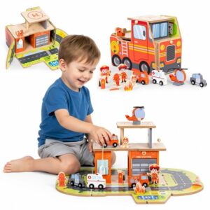 Dječja vatrogasna postaja 2 u 1, Dodaci | ECOTOYS