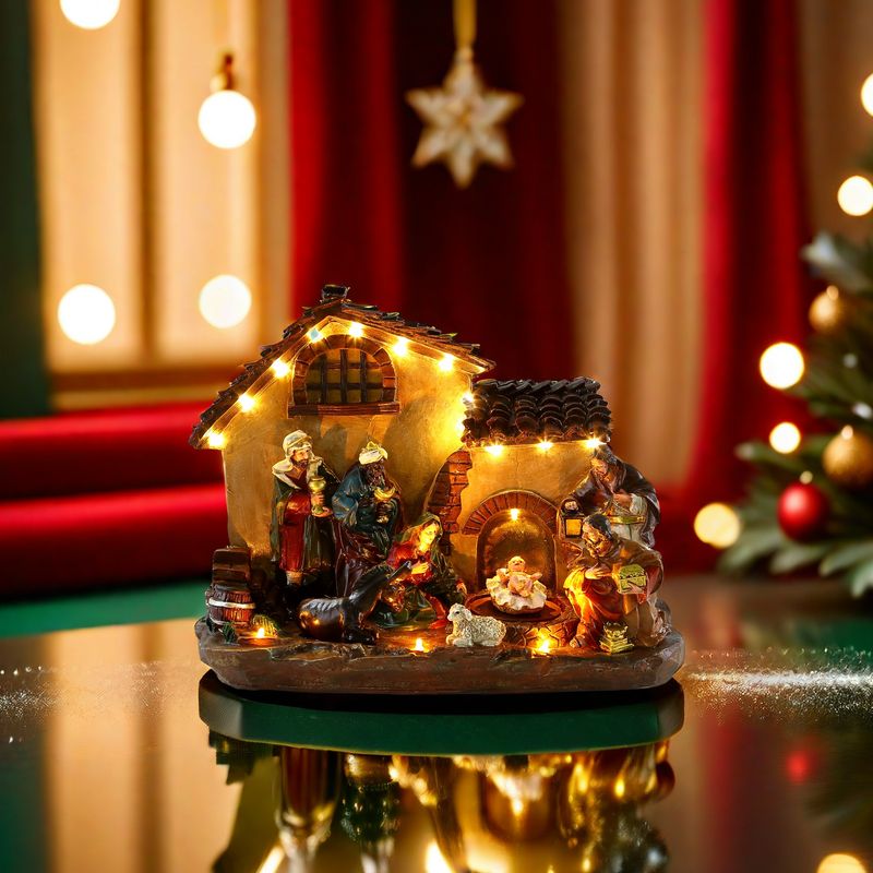 Božićne jaslice ispod drvca, LED | MagicHome - Image 2