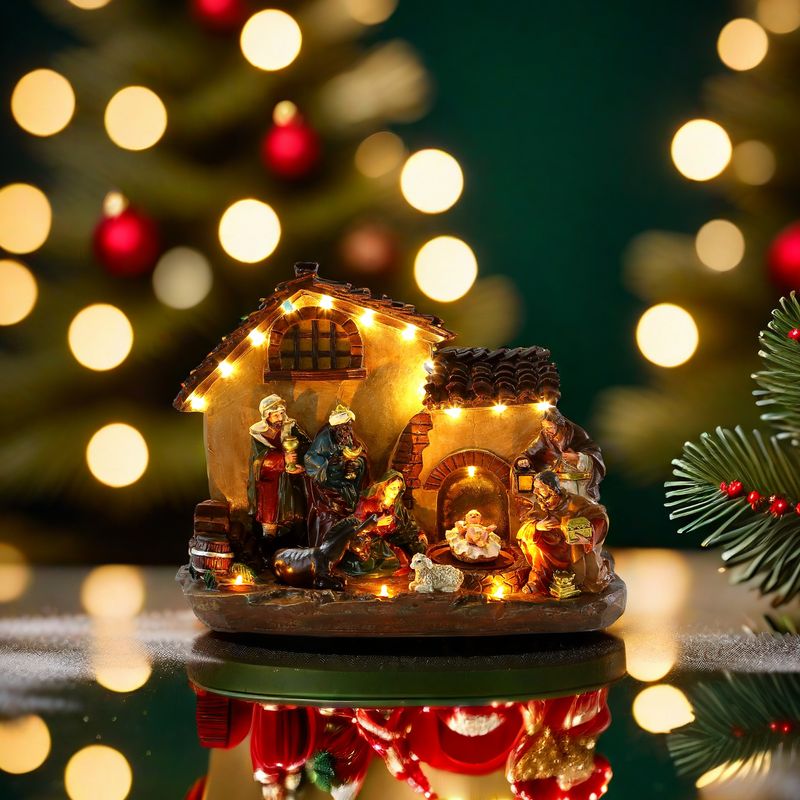 Božićne jaslice ispod drvca, LED | MagicHome - Image 3