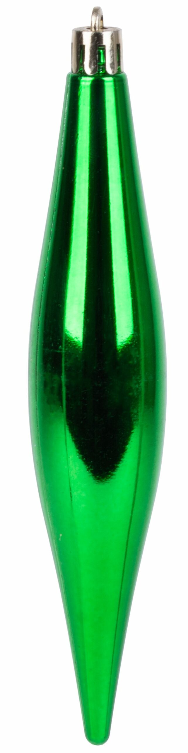 Božićni ukrasi, 4 kom, 3x15cm, crveno-zeleno-bijeli | MagicHome - Image 2