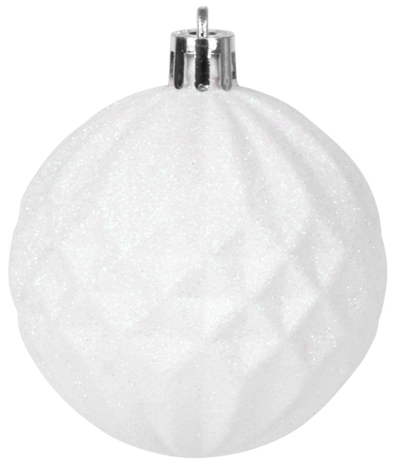 Božićni ukrasi, 31 kom, bijelo-srebrni | MagicHome - Image 3