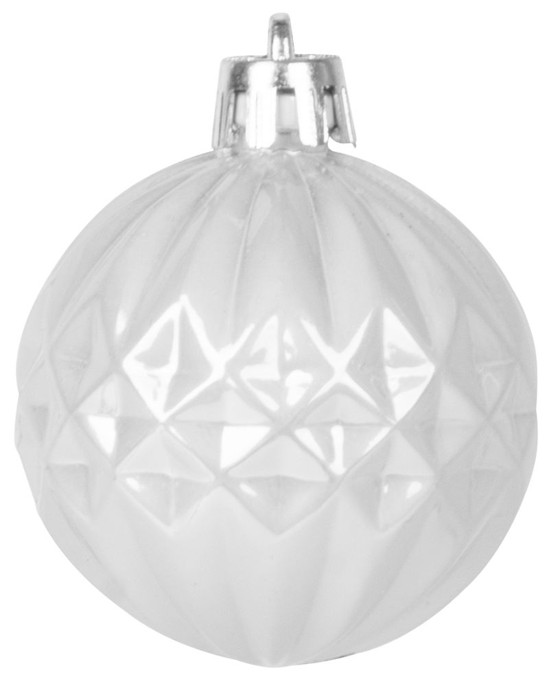 Božićni ukrasi, 31 kom, bijelo-srebrni | MagicHome - Image 7