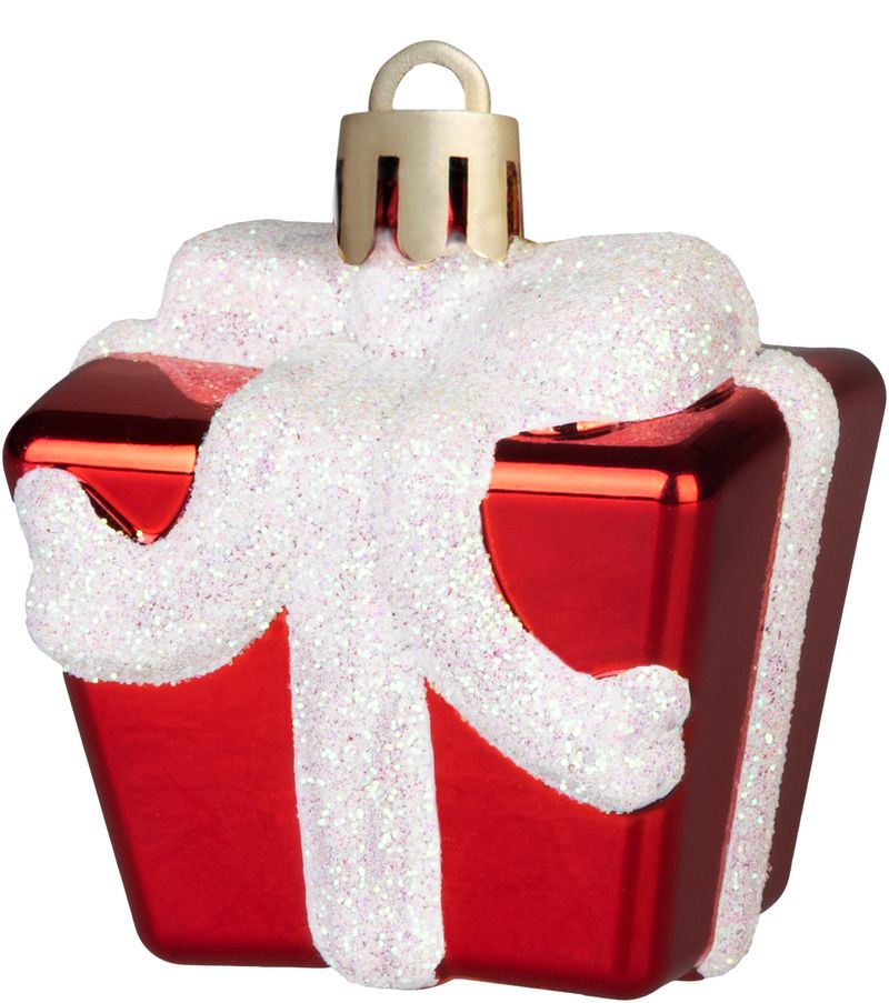 Božićni ukrasi, 47 kom, crveno-bijeli | MagicHome - Image 4