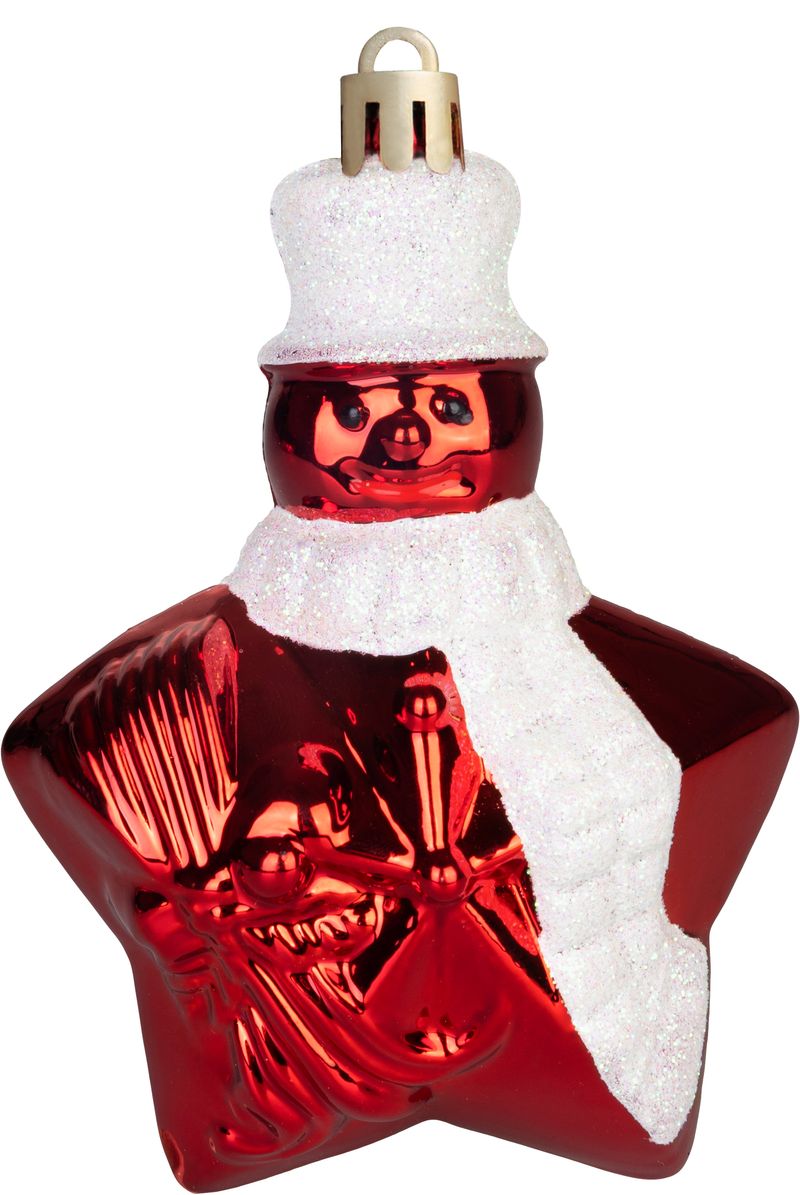 Božićni ukrasi, 47 kom, crveno-bijeli | MagicHome - Image 6