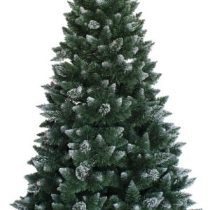 Umjetno božićno drvce s češerima Snjeguljica | 180 cm