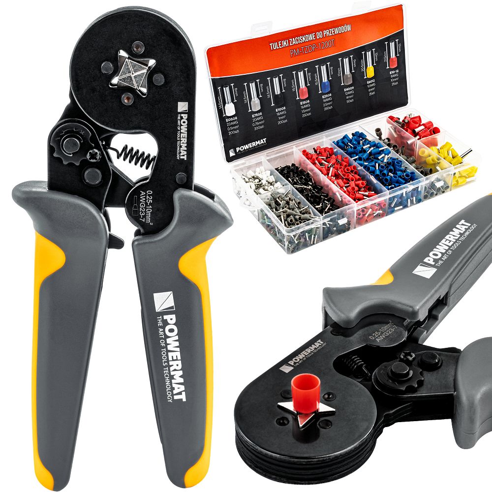 Kliješta za krimpovanje s priborom | PM-ZDTK-175T - Image 2