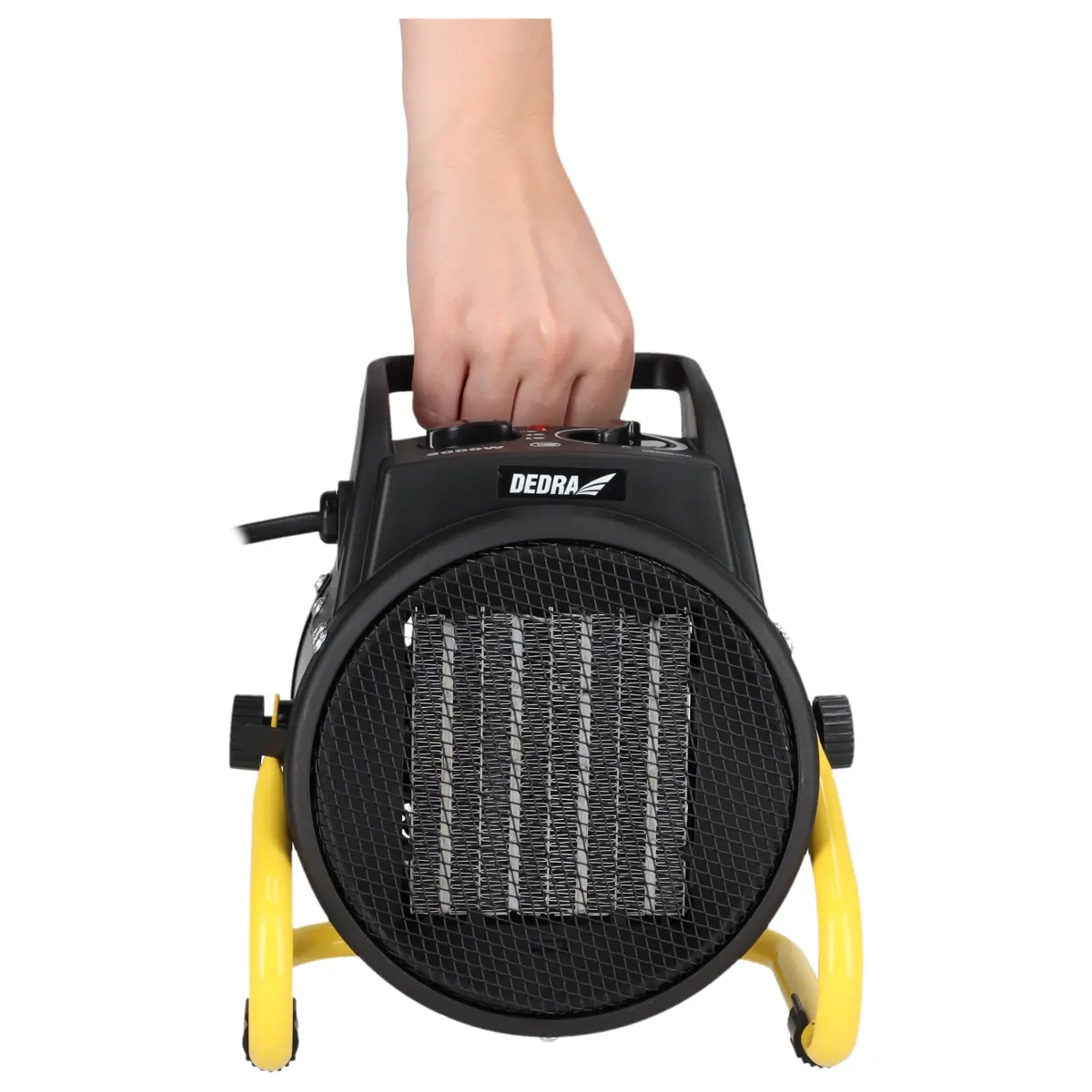 Električni grijač PTC, 2kW, okrugli | DEDRA - Image 11