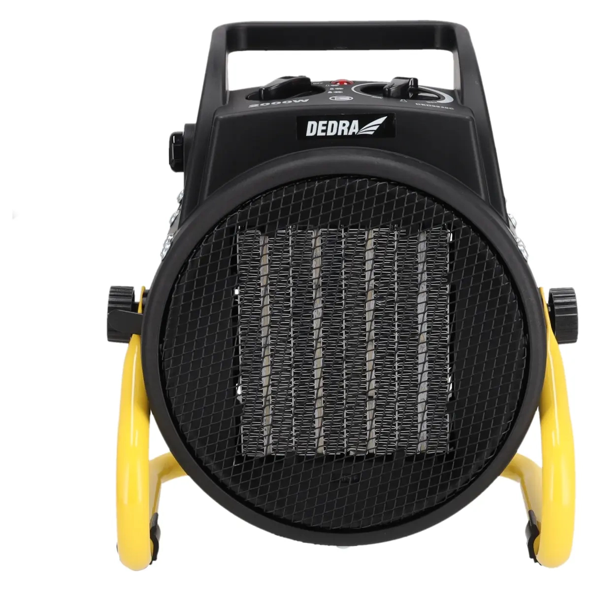 Električni grijač PTC, 2kW, okrugli | DEDRA - Image 2