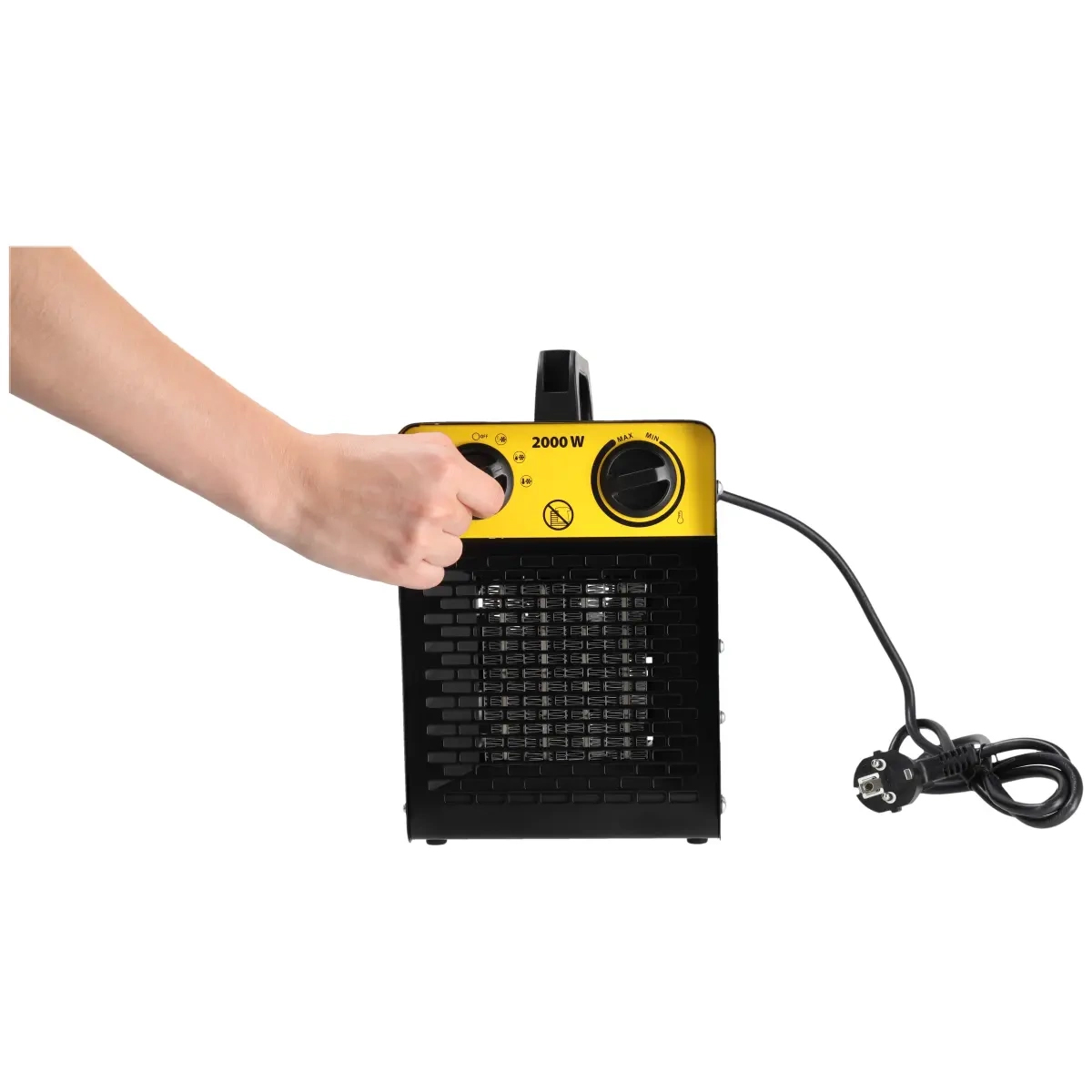 Električni grijač PTC, 2kW | DEDRA - Image 10