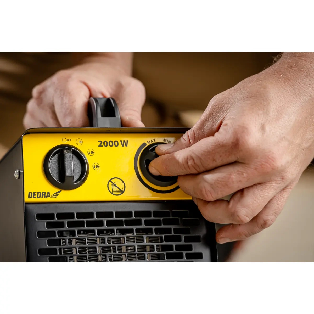 Električni grijač PTC, 2kW | DEDRA - Image 14