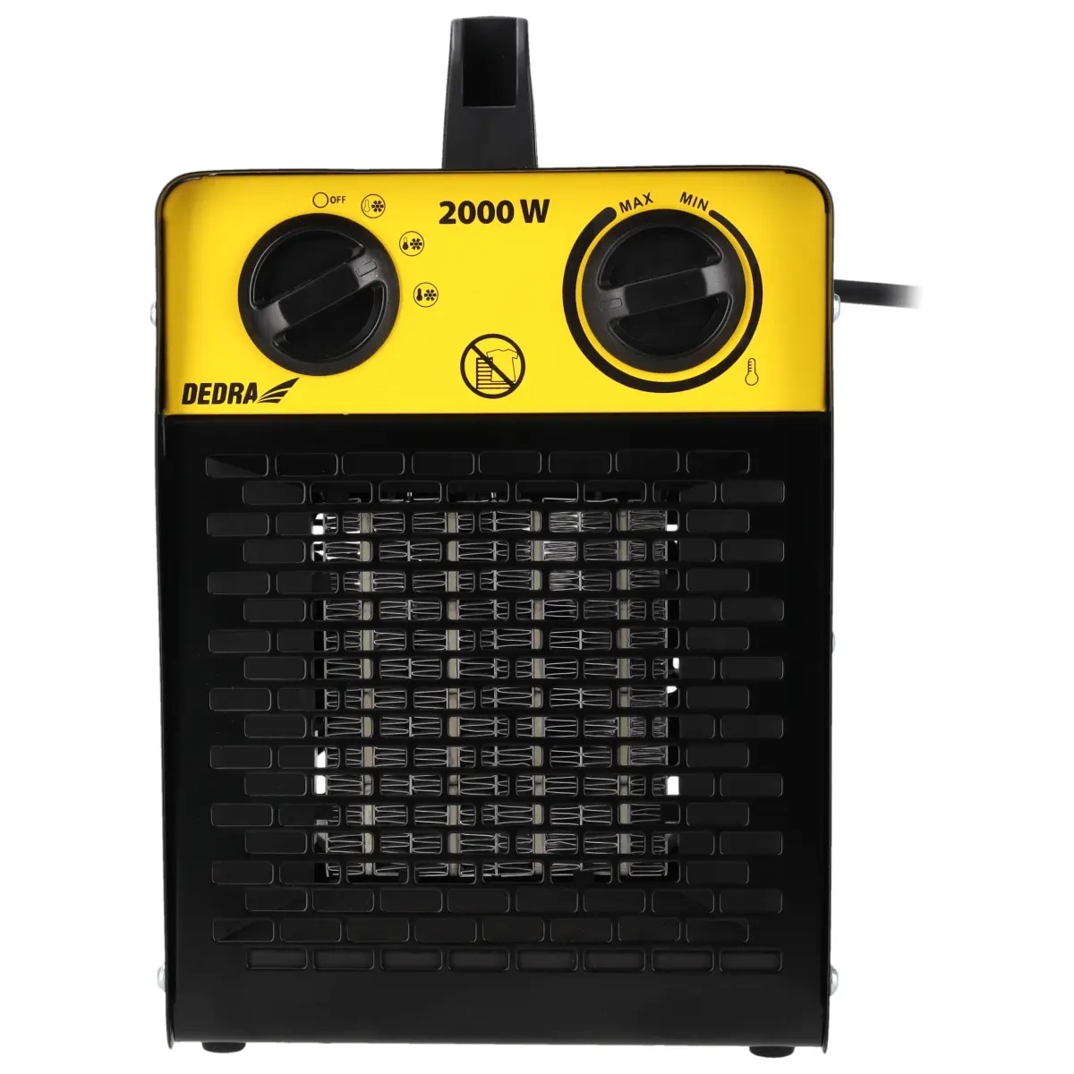 Električni grijač PTC, 2kW | DEDRA - Image 2