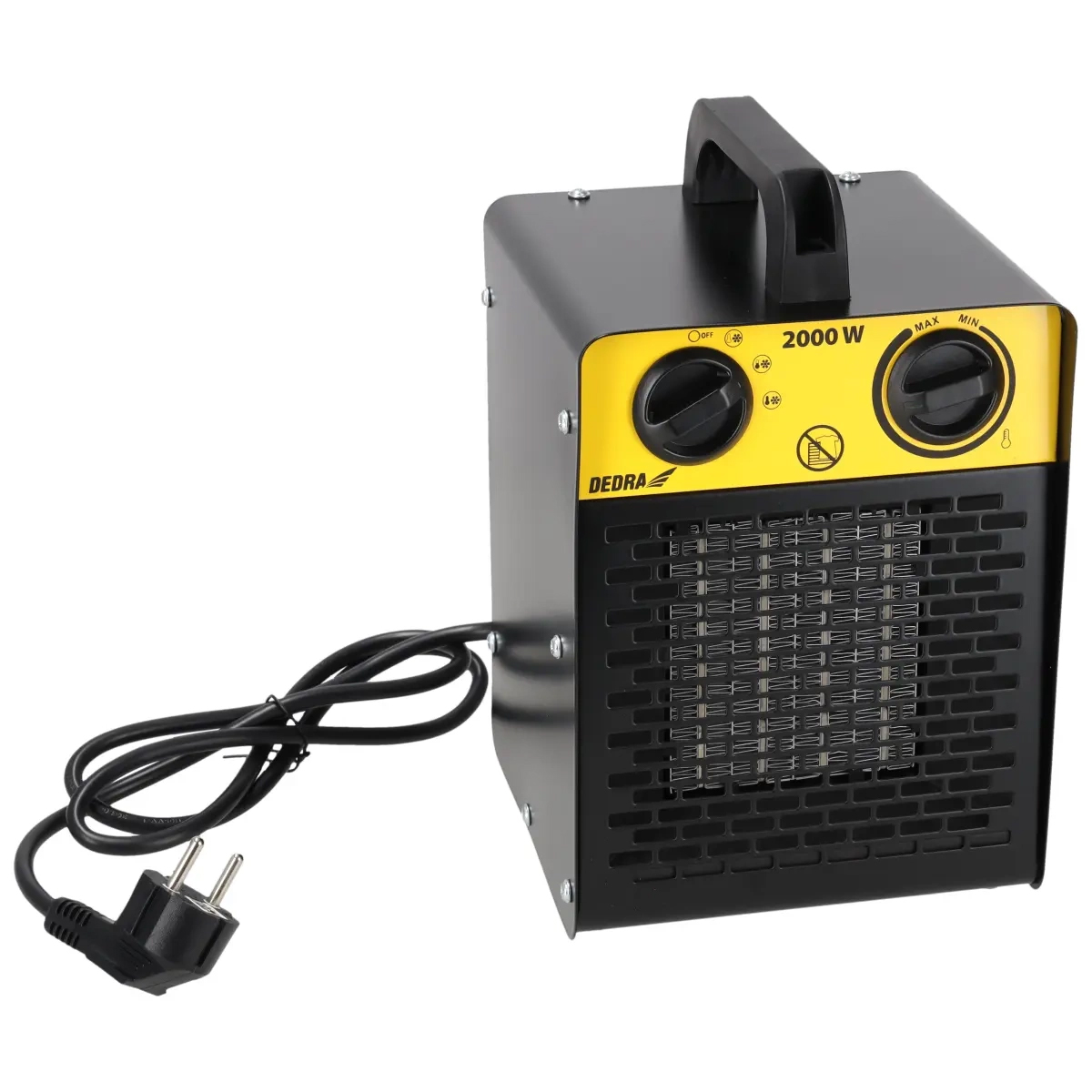 Električni grijač PTC, 2kW | DEDRA - Image 7