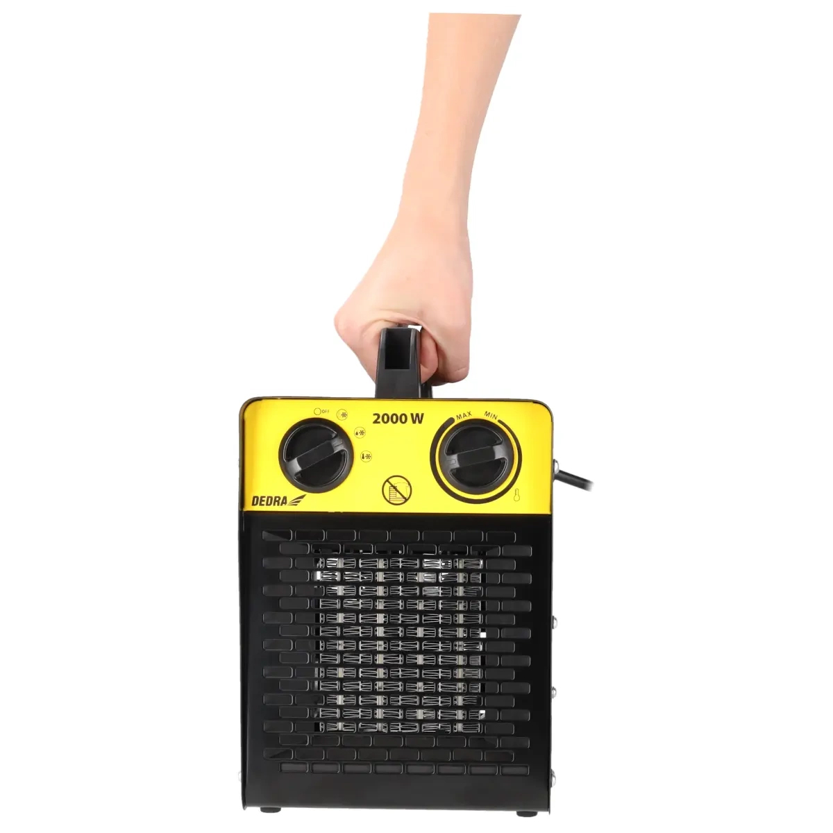 Električni grijač PTC, 2kW | DEDRA - Image 9