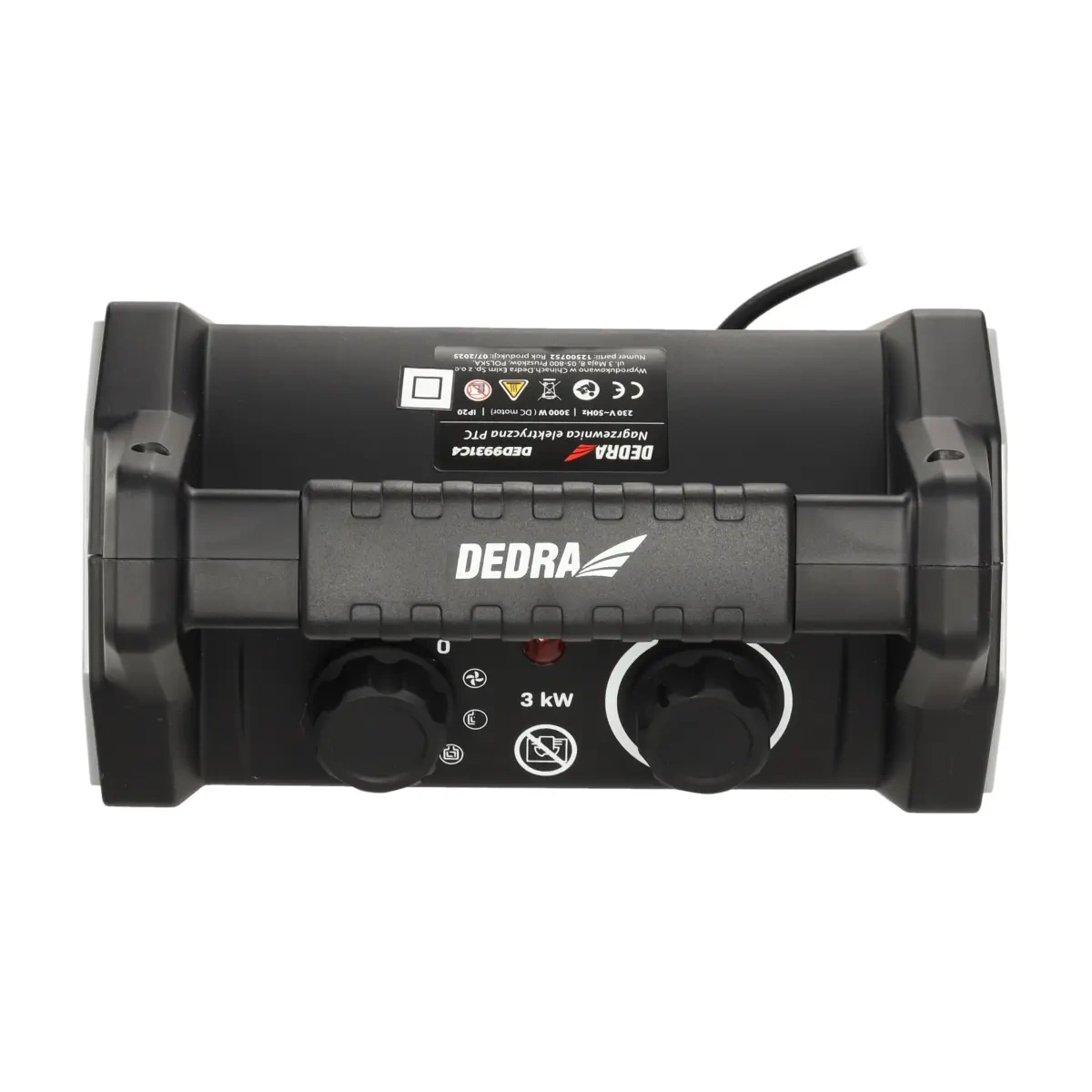 Električni grijač PTC, 3,0 kW | DEDRA - Image 4