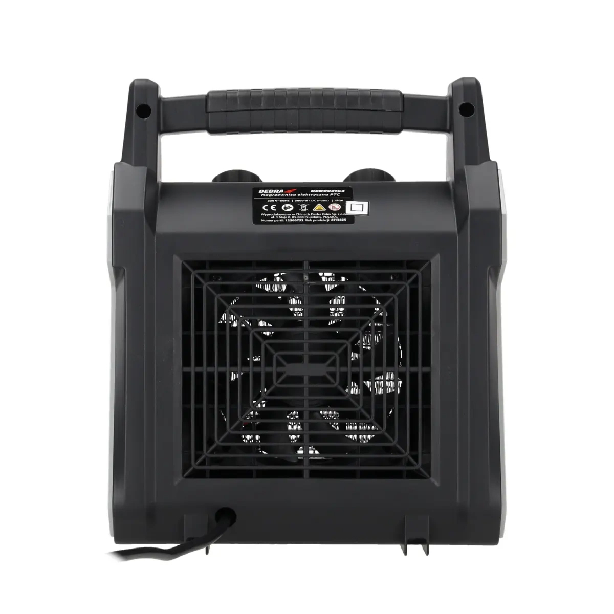 Električni grijač PTC, 3,0 kW | DEDRA - Image 6