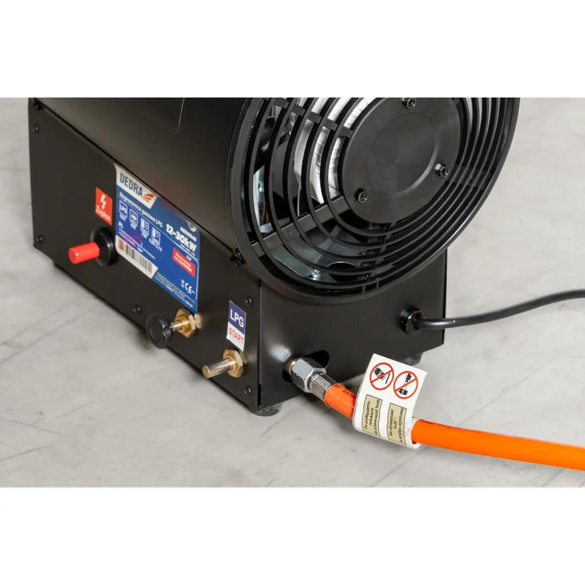 Plinski grijač, 12-30kW | DEDRA - Image 16