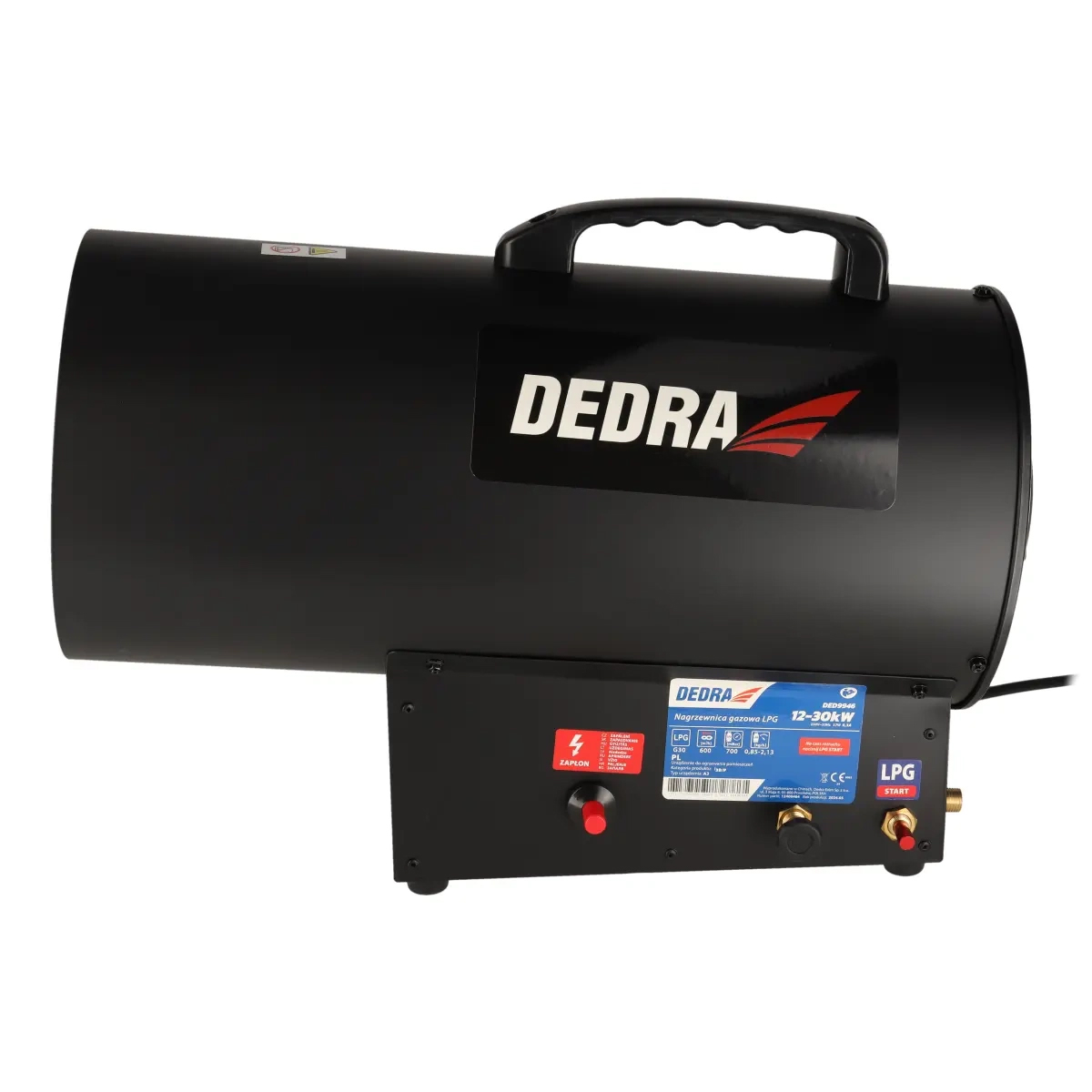 Plinski grijač, 12-30kW | DEDRA - Image 4