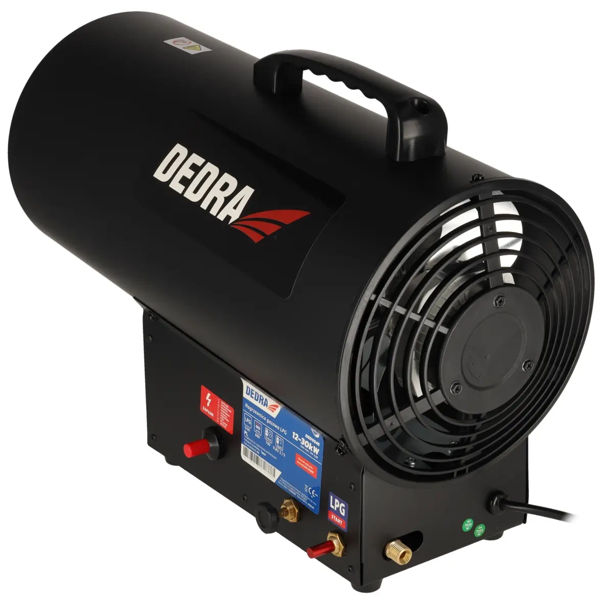Plinski grijač, 12-30kW | DEDRA - Image 5