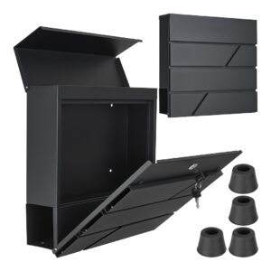 Poštanski sandučić, 36,7x37x10cm, antracit | GEKO