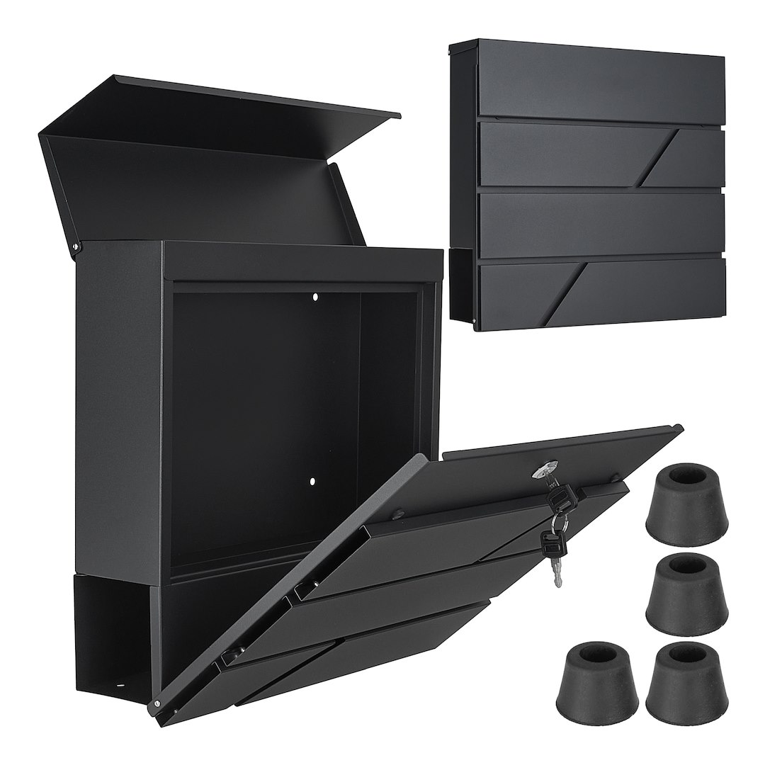 Poštanski sandučić, 36,7x37x10cm, antracit | GEKO