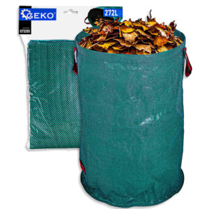 Vreća za vrtno lišće, 272L, zelena | GEKO