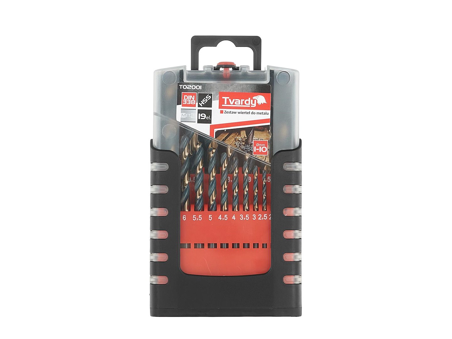 Set HSS svrdla za metal, 19 dijelova, 1,0-10,0 mm | GEKO - Image 2
