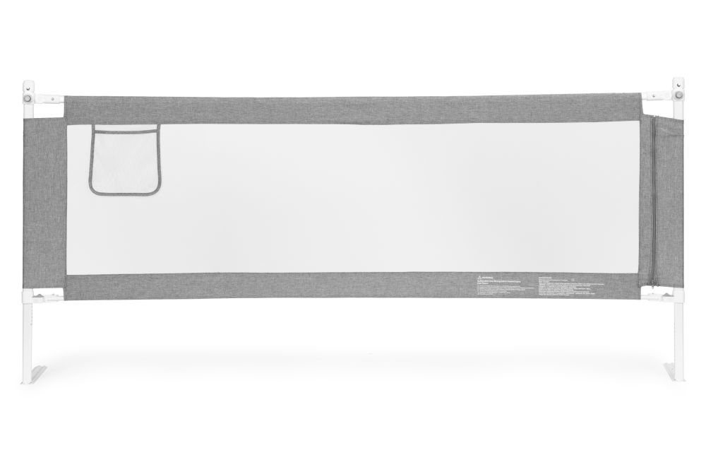 Zaštita za krevet, 180 cm, siva | ECOTOYS - Image 4