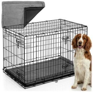 Kavez za psa s podlogom PH-201, M, 91x57x62cm | Pethaus