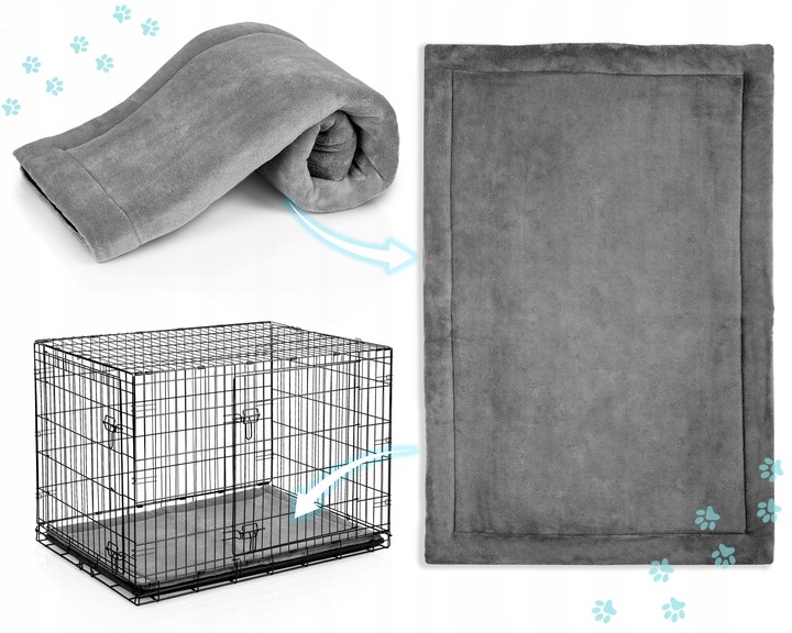 Kavez za psa s podlogom PH-202, L, 107x71x77cm | Pethaus - Image 6