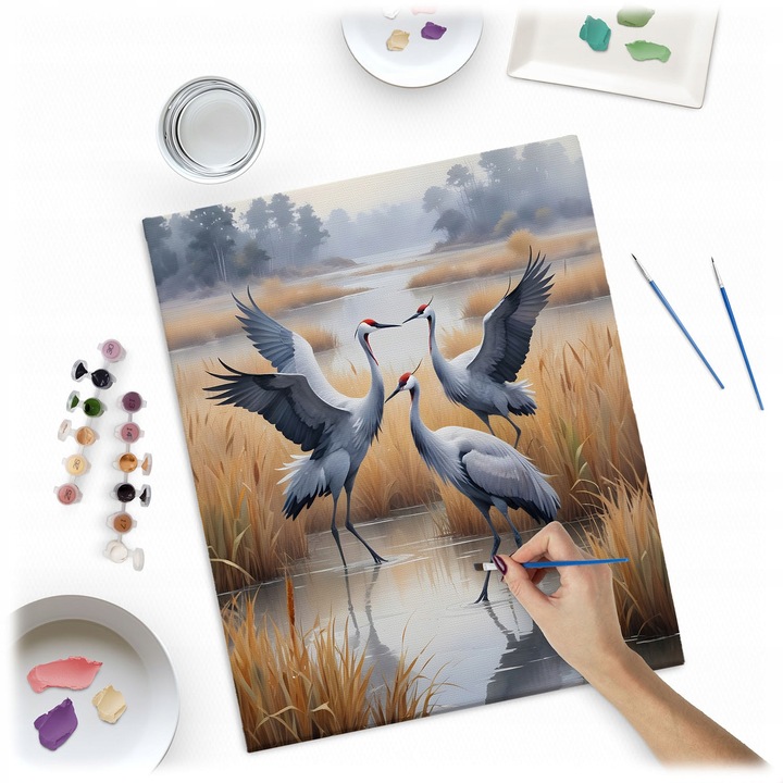 Slika po brojevima, 40x50cm, rode | Massido - Image 3